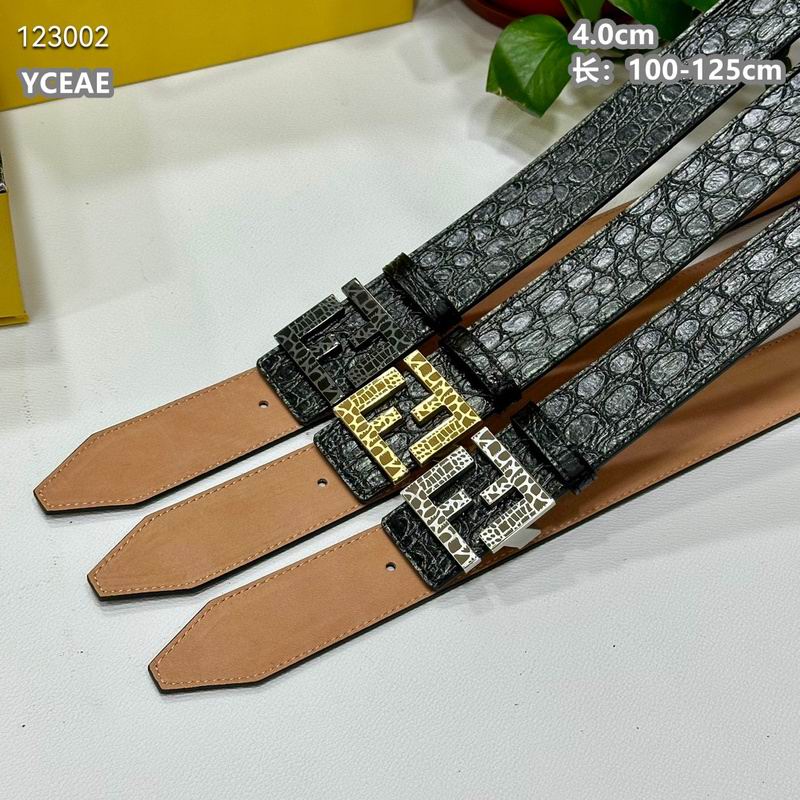 Fendi belt 40mmX100-125cm  8L78